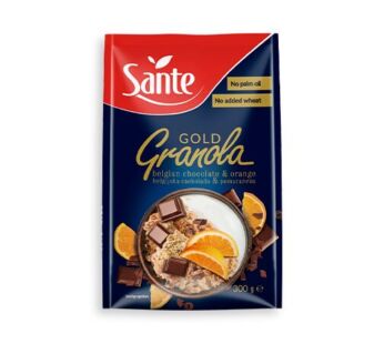 Sante Granola Gold Chocolate & Orange 300gm