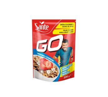 Sante Go On Strawberry Flakes 225gm