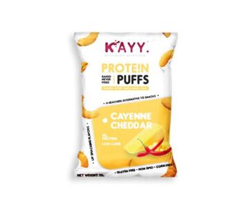 KAYY PROTEIN PUFFS CAYENNE CHEDDAR  60 gm