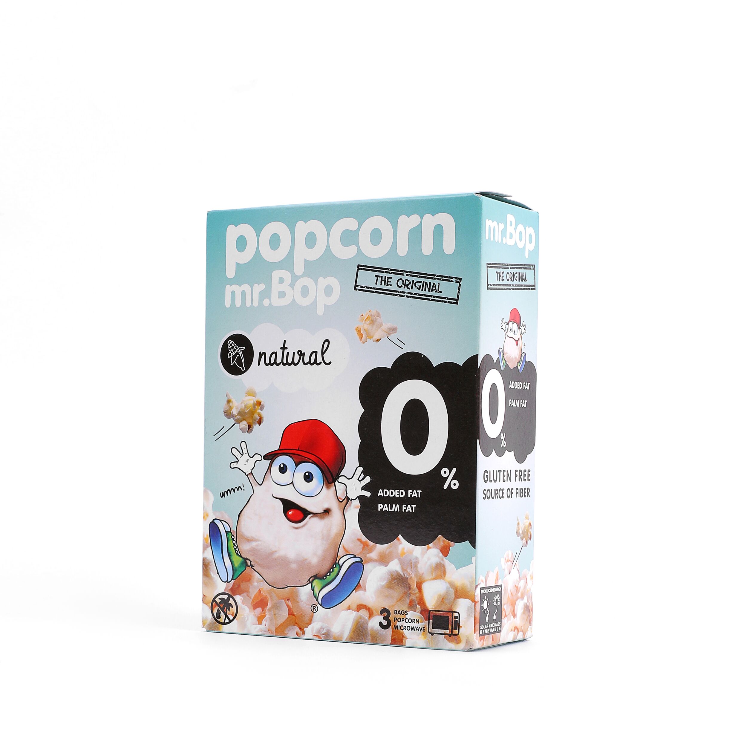 BOP MICROWAVE POPCORN (Natural) LOW CALORIES 225G Foodzino